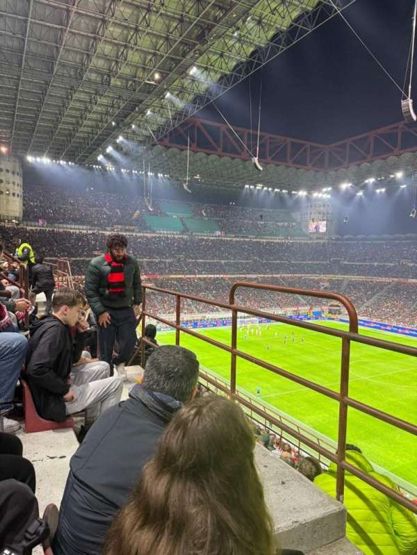 San Siro, section: 224, row: 2, seat: 18