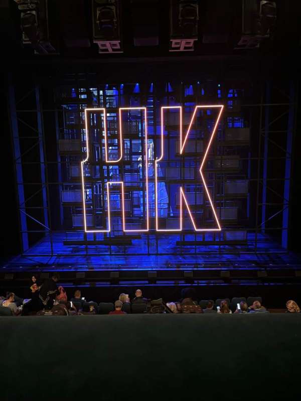 Shubert Theatre, section: Mezzanine C, row: A, seat: 107
