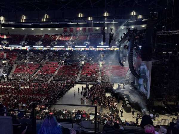 Moda Center, section: 214, row: L, seat: 14