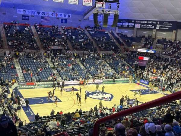 Harry A. Gampel Pavilion, section: 212, row: 13, seat: 1