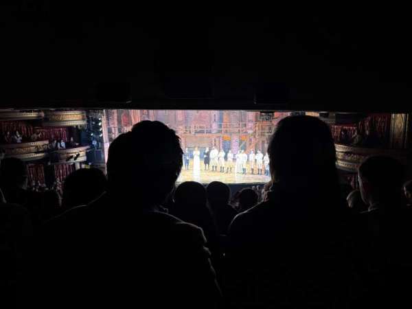 Richard Rodgers Theatre, section: Orchestra R, row: V, seat: 8
