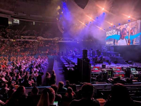 Crown Coliseum, section: 105, row: E, seat: 3