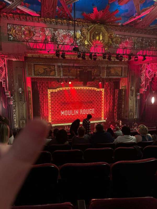 Hollywood Pantages Theatre, section: Mezzanine LC, row: H, seat: 308