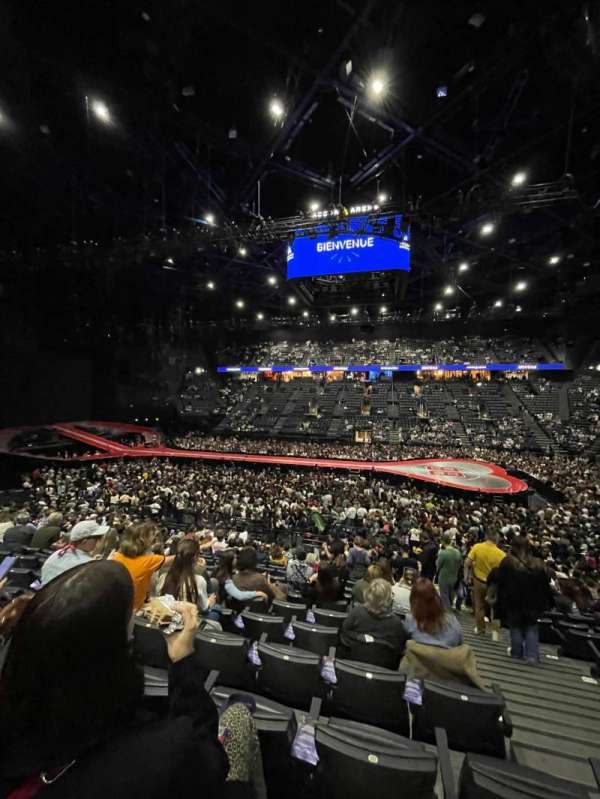 Accor Arena, section: Balcon P, row: 9, seat: 7