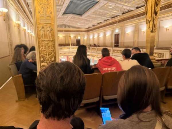 Musikverein, section: Balkon, row: 3, seat: 10
