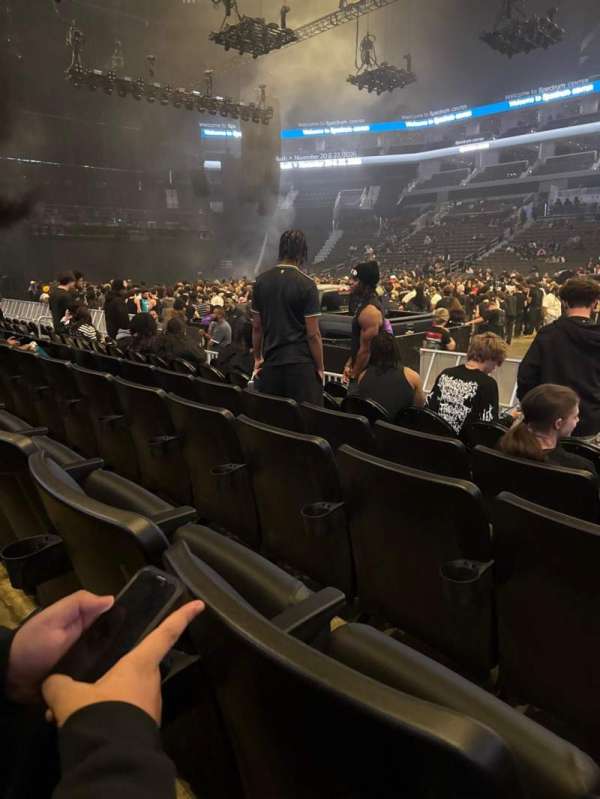Spectrum Center, section: 104, row: 10, seat: 2