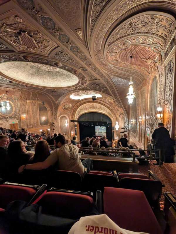 Paramount Theatre, Seattle, section: Mezzanine 31, row: U, seat: 10