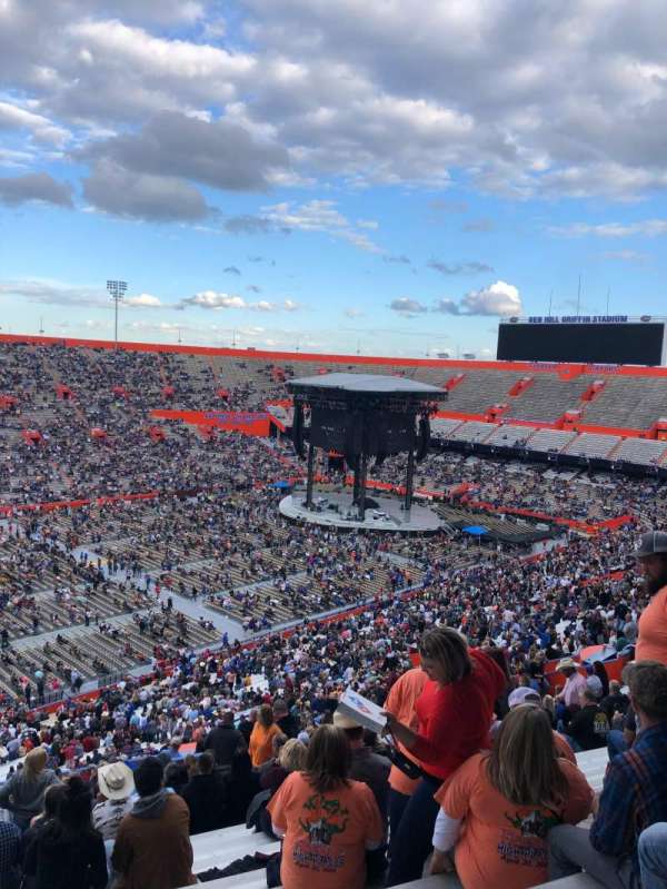 Ben Hill Griffin Stadium, section: 17, row: 85, seat: 7