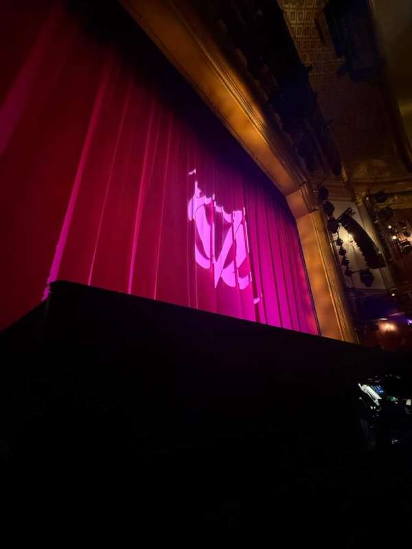 St. James Theatre, section: Orchestra L, row: A, seat: 3