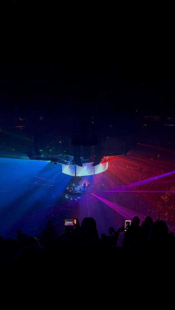 Oakland Arena, section: 205, row: 13, seat: 8
