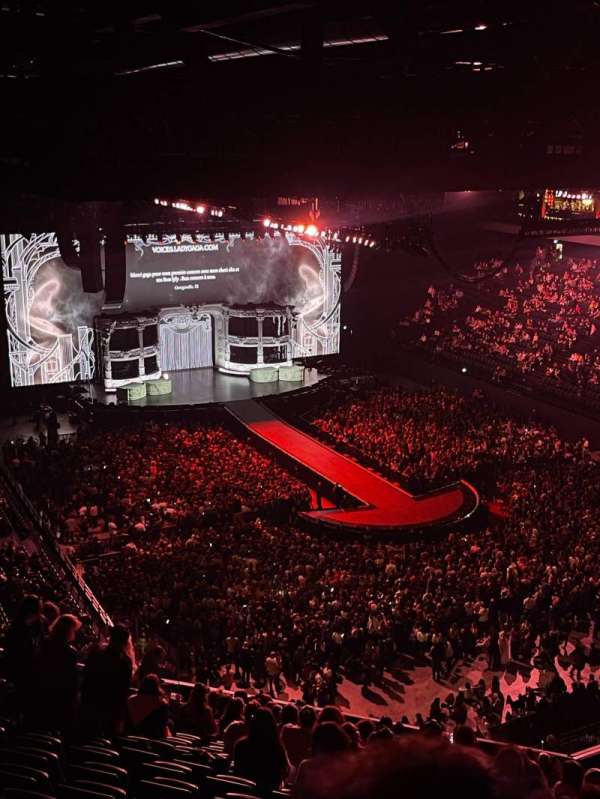 LDLC Arena, section: 310, row: T, seat: 38