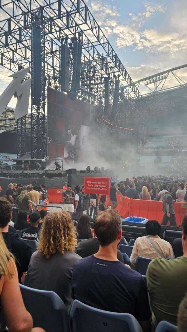 Accor Stadium, section: 105, row: 8, seat: 10