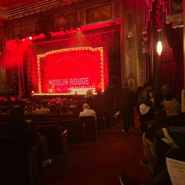 Hollywood Pantages Theatre, section: Orchestra R, row: Y, seat: 2
