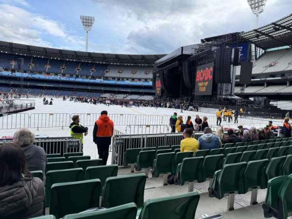 Melbourne Cricket Ground, section: M45, row: H, seat: 3