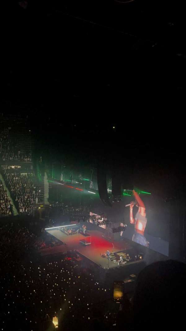 AO Arena, section: 214, row: H, seat: 13