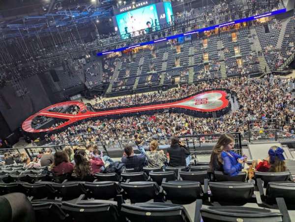 Accor Arena, section: Balcon P, row: 91, seat: 24