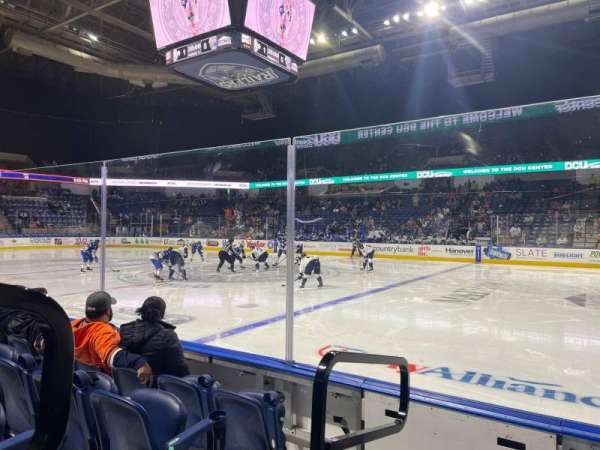 DCU Center, section: 106, row: FF, seat: 8