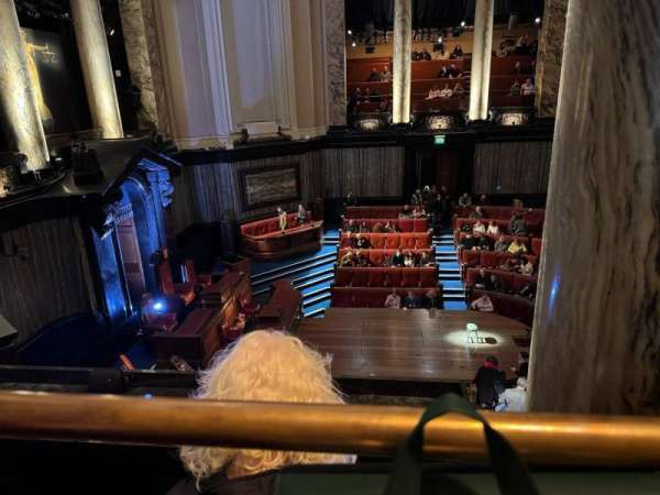 London County Hall, section: South Gallery, row: B, seat: 4