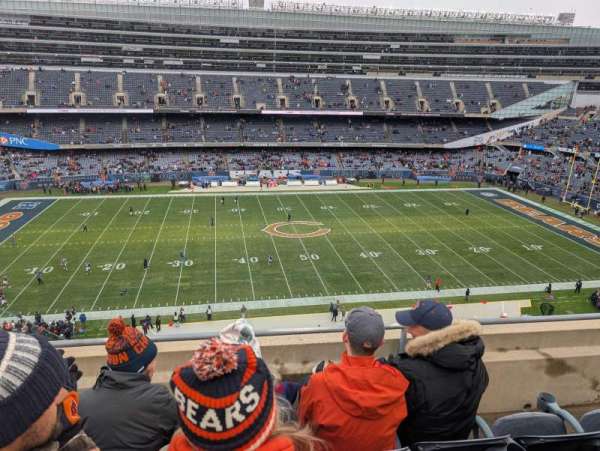 Soldier Field, section: 438, row: 3, seat: 6
