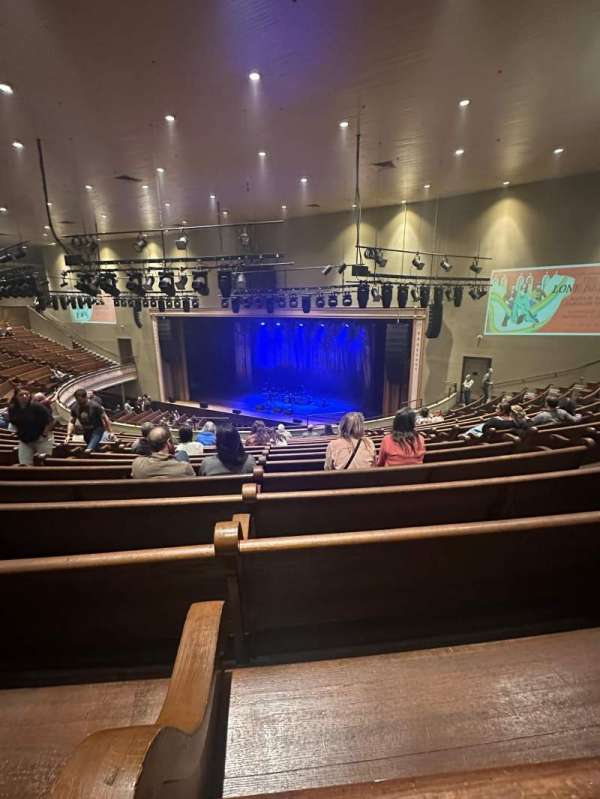 Ryman Auditorium, section: BAL-10, row: Q, seat: 7
