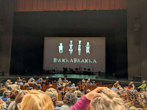 Zellerbach Theatre, section: Orchestra, row: H, seat: 104