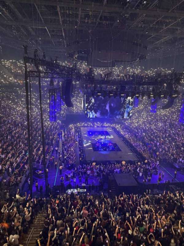 Kaseya Center, section: 301, row: 1, seat: 5