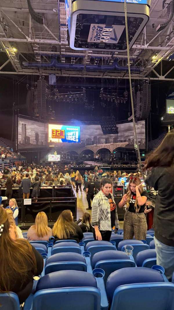 Rupp Arena, section: 23, row: H, seat: 10