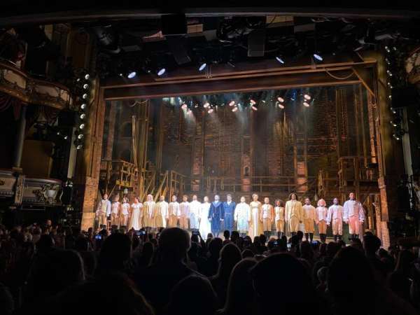Victoria Palace Theatre, section: Stalls, row: O, seat: 20