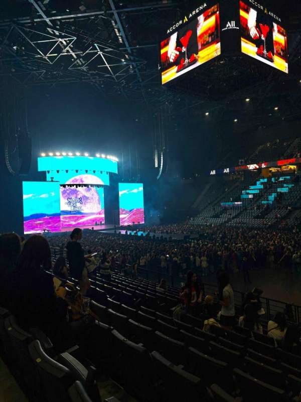 Accor Arena, section: Gradin R, row: 16, seat: 03