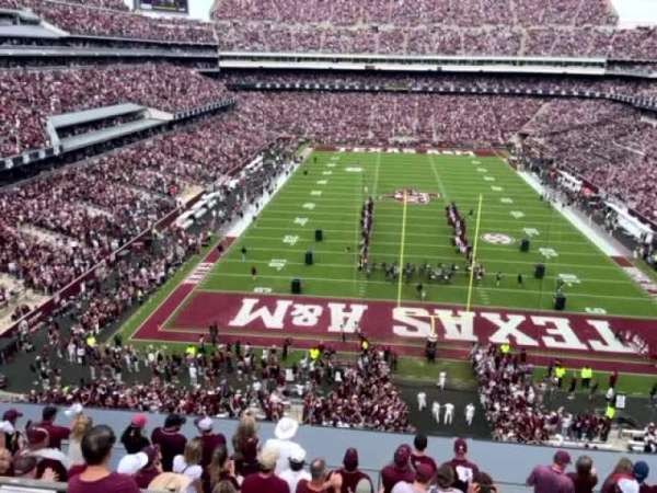 Kyle Field, section: 346, row: 1, seat: 21