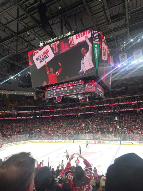 Prudential Center, section: 9, row: 19, seat: 7