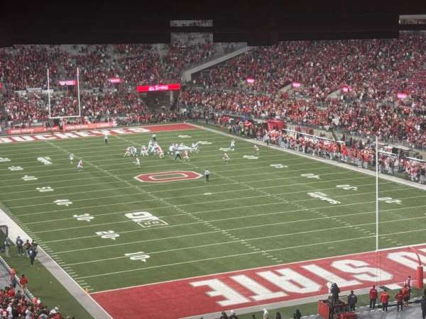 Ohio Stadium, section: 4B, row: 14, seat: 33-36