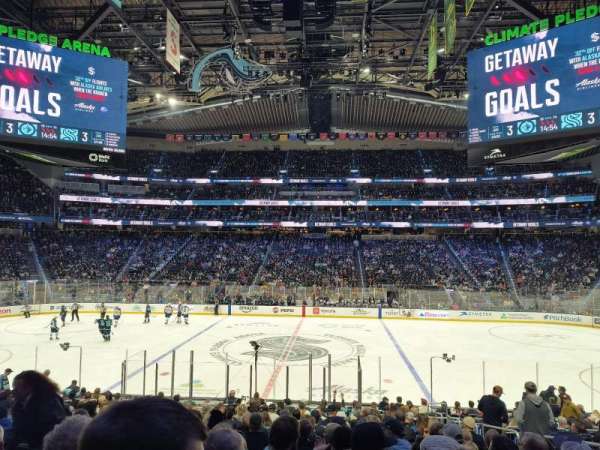 Climate Pledge Arena, section: 14, row: S, seat: 6