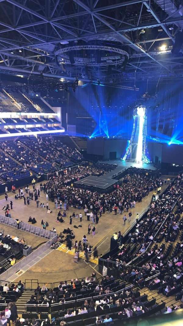 The O2, London, section: 415, row: A, seat: 791