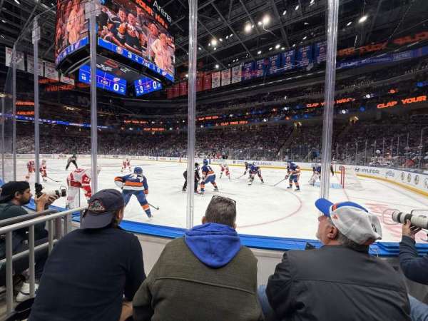 UBS Arena, section: 112, row: 2, seat: 2