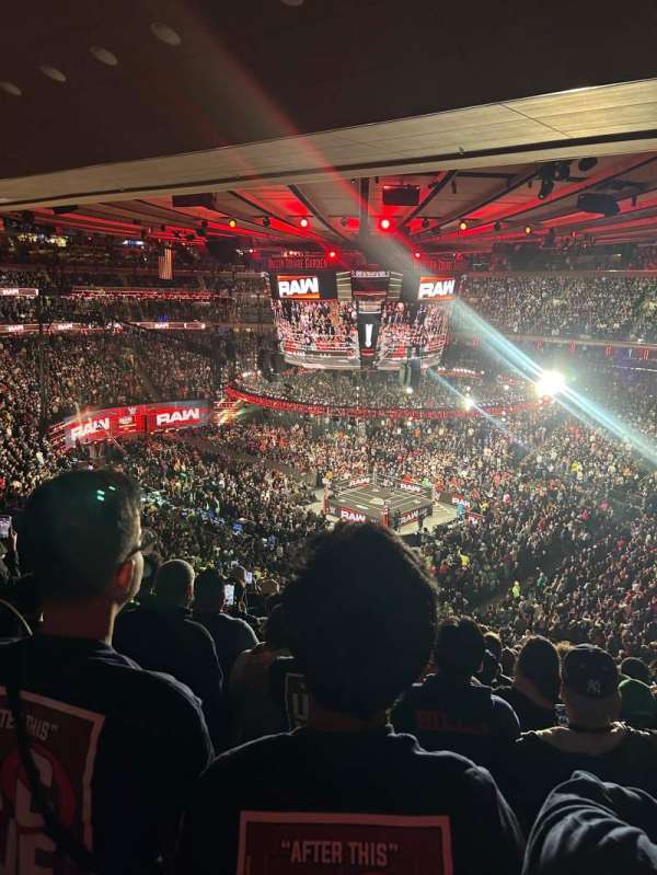 Madison Square Garden, section: 227, row: 10, seat: 11
