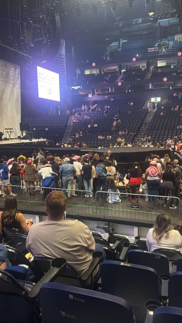 Bridgestone Arena, section: 115, row: GG, seat: 8