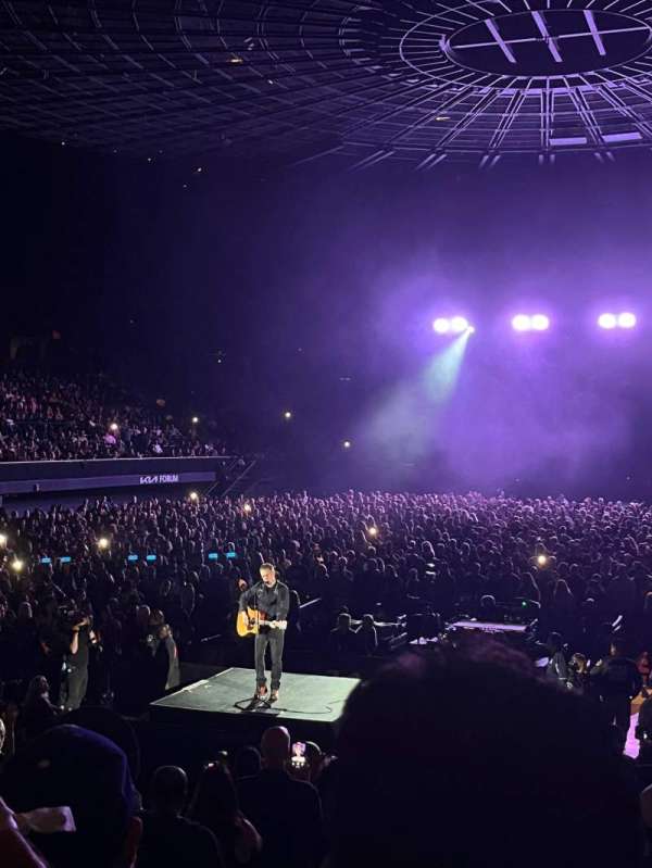 Kia Forum, section: 102, row: 3, seat: 1-4
