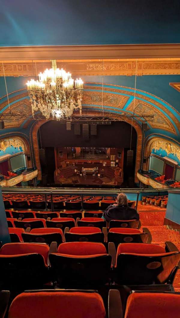 Curran Theater, section: Rear Balcony C, row: M, seat: 4