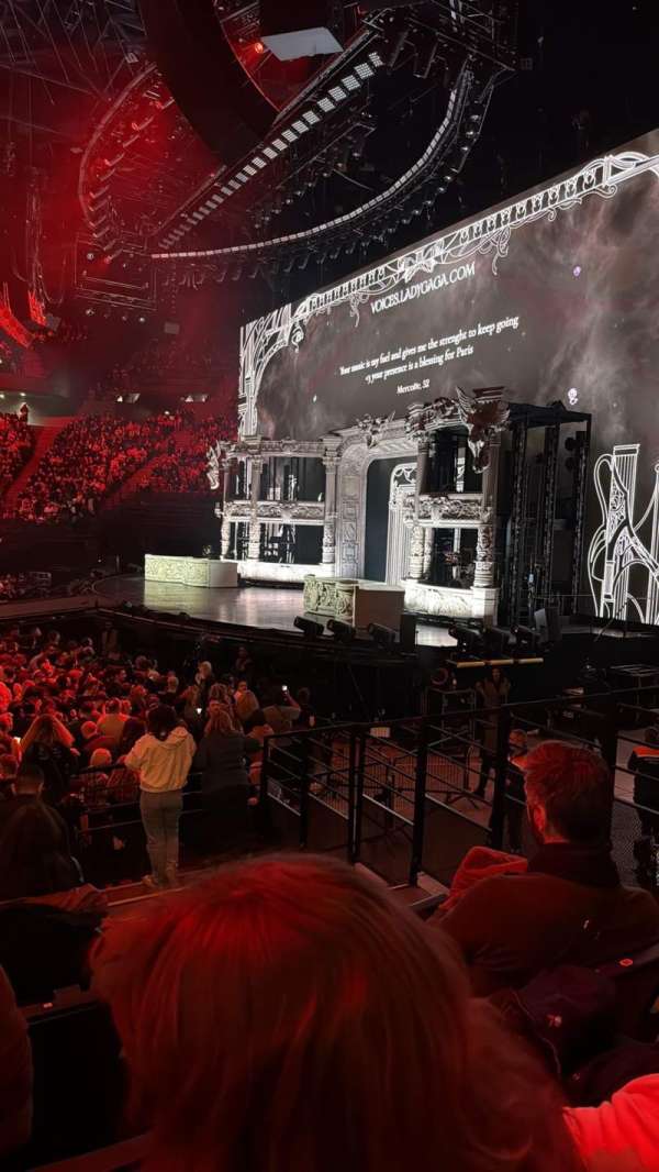 Accor Arena, section: Gradin G, row: 20, seat: 5