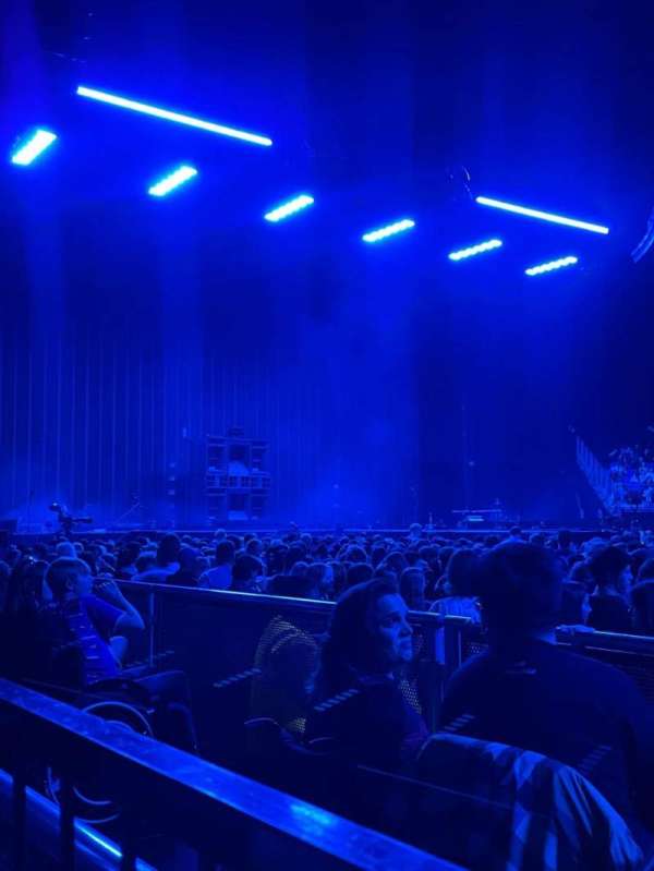 The O2, London, section: 102, row: C, seat: 52