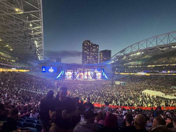 Accor Stadium, section: 116-2, row: 49, seat: 33