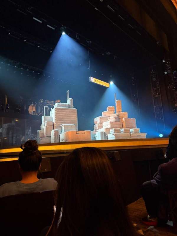 Longacre Theatre, section: Orchestra L, row: C, seat: 6