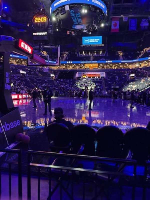 Barclays Center, section: 31, row: B, seat: 8