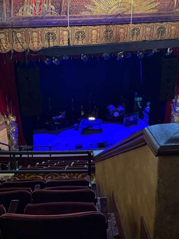 Beacon Theatre, row: K, seat: 21