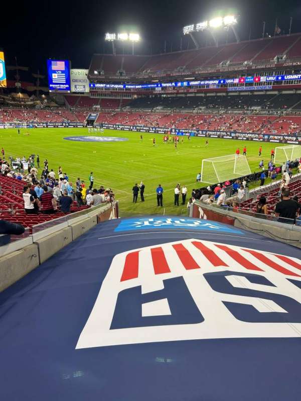 Raymond James Stadium, section: 118, row: Z, seat: 24