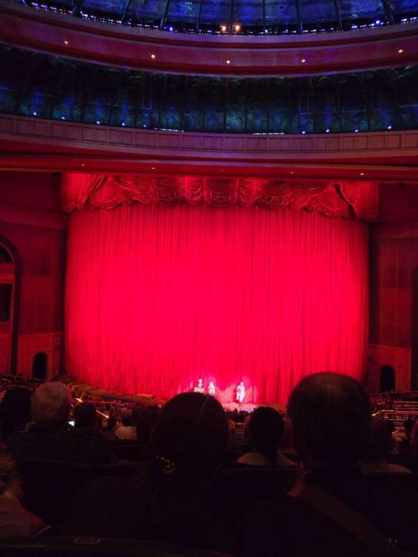 O Theatre, section: 203, row: V, seat: 11