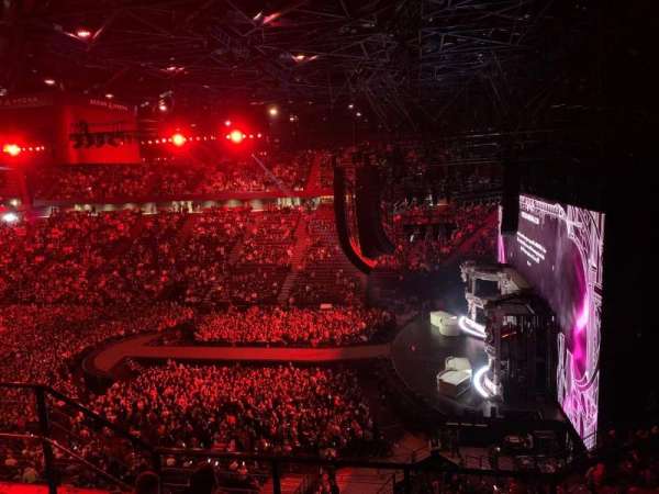 Accor Arena, section: Balcon G, row: 85, seat: 21