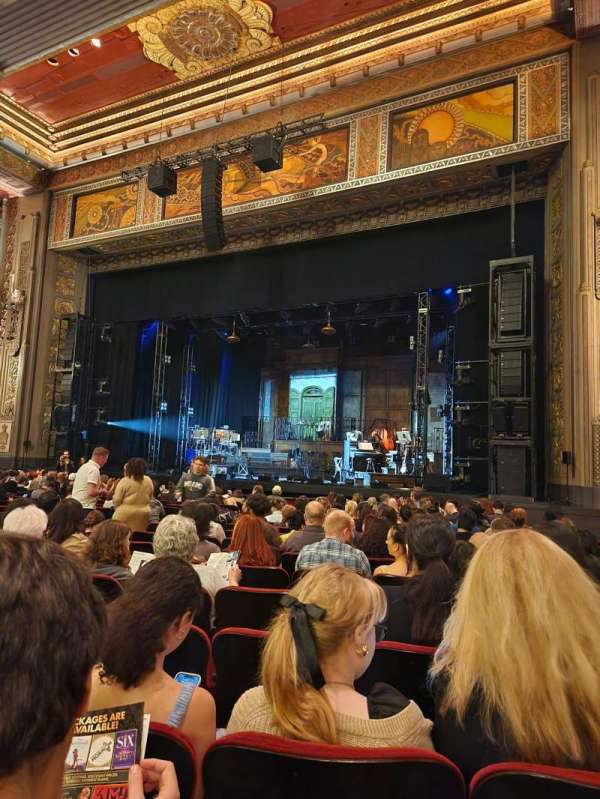 Hollywood Pantages Theatre, section: Orchestra RC, row: Q, seat: 210