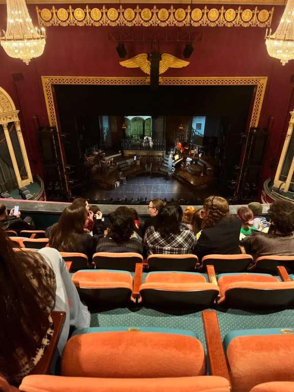 National Theatre, DC, section: Balcony C, row: F, seat: 107